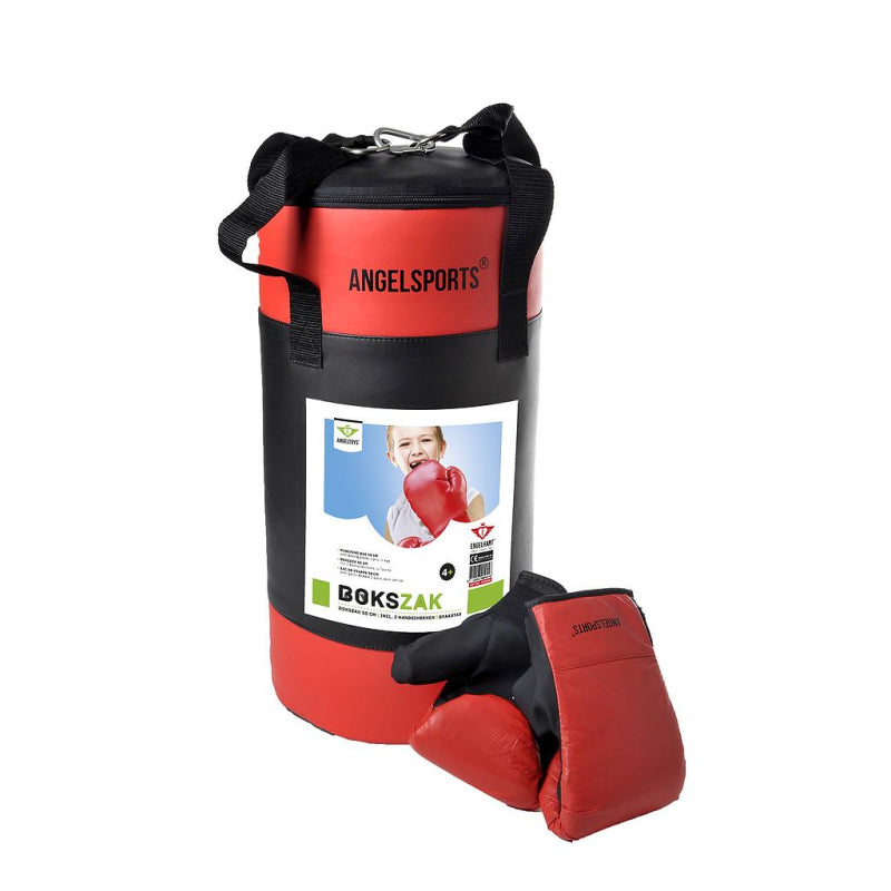 Sacco da boxe Angeltoys con 2 guanti