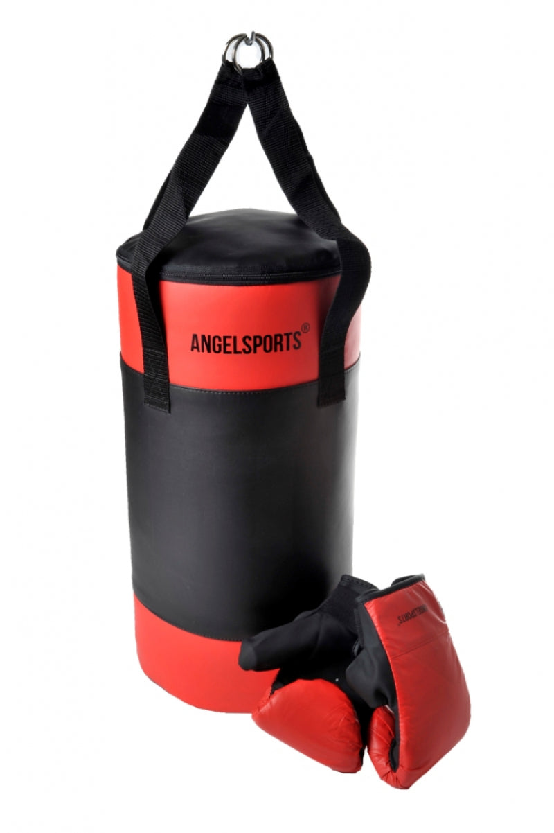 Sacco da boxe Angeltoys con 2 guanti