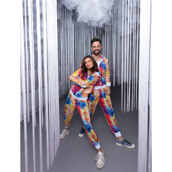 Boland Disco Babe Track -Suit Ladies Multicolor size L
