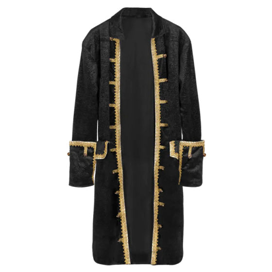 Boland Piratenjas Heren Polyester Zwart Goud Maat 52