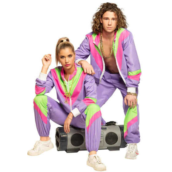 Boland Retro Tracksuit Ladies Polyester Dimensioni S