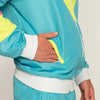 Boland Retro Tracksuit maschile Polyester Blue Times XL