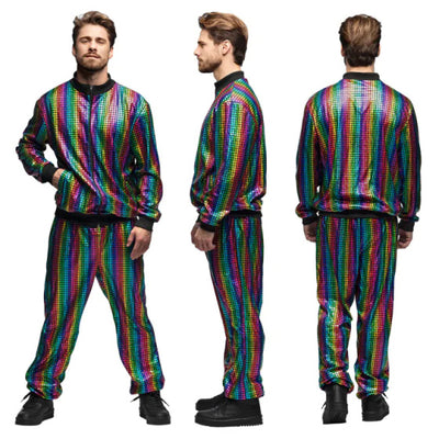 Boland Trainingspak Regenboog Heren maat XL