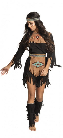 Boland Dress Up Costume Indian She-Wolf Ladies Times 36-38