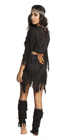 Boland She-Wolf Indian Costume Ladies Brown Size 40 42