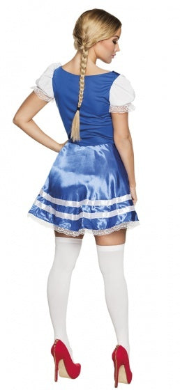 Boland Helena Oktoberfest Costume Ladies Blue Size 40 42