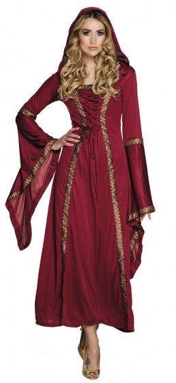 Boland Lady Gwendolyn Costume Ladies Red Size 44 46