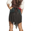 Boland Pirate Storm Costume Ladies Black White Size 36 38