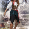 Boland Pirate Storm Costume Ladies Black White Size 40 42