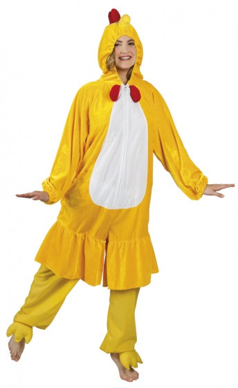 Boland pollo per adulti knock costume dimensioni peli