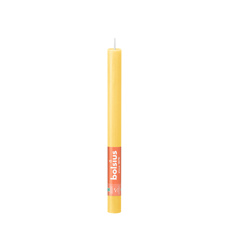 Bolsius cena velas solar rústica suela 27 cm
