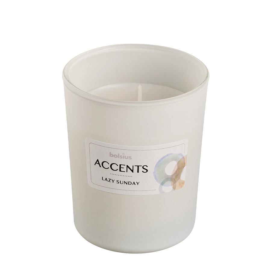 Bolsius geurglas accents lazy sunday 92 76mm