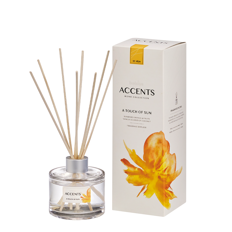 Il diffusore di aromi Bolsius accentua un tocco di sole 100ml