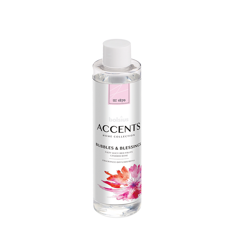 Bolsius diffusore di aromi accenti bolle benedizioni ricarica 200 ml