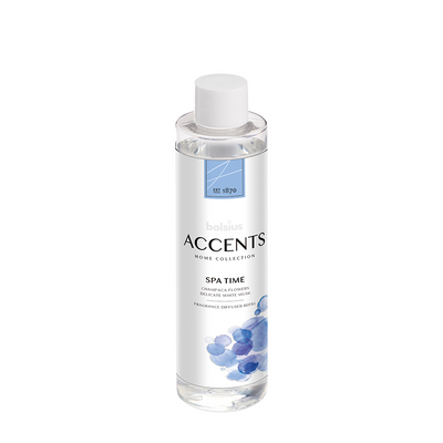 Bolsius diffusore di aromi accenti ricarica spa time 200ml