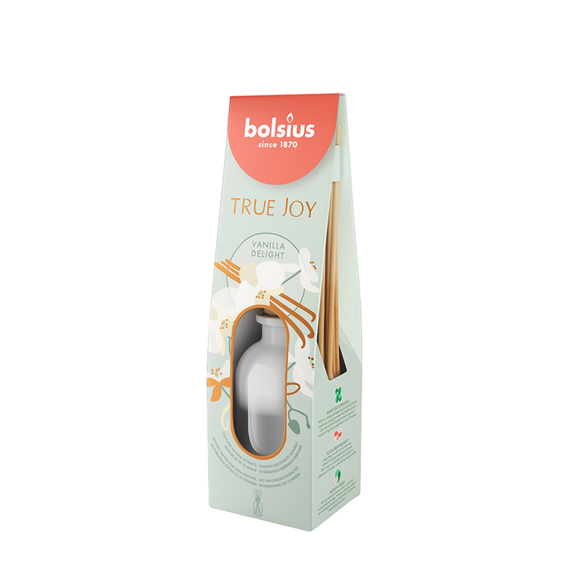Bolsius diffusore di aromi True Joy Delizia alla Vaniglia 80ml