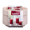 Portacandele Bolsius rosa