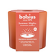 Bolsius vetro da esterno notti estive terracotta 62 106mm