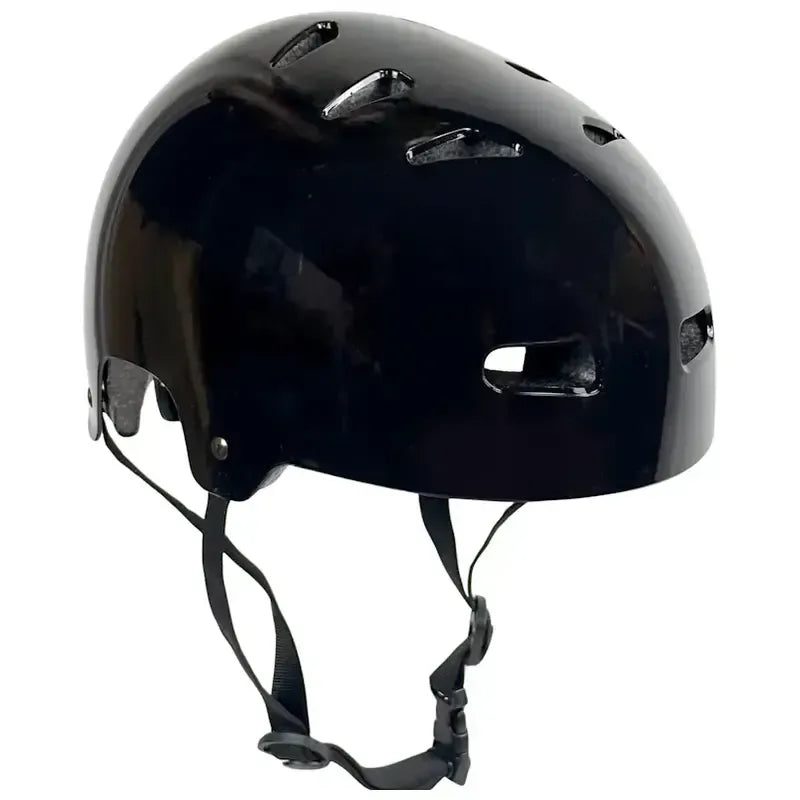 Casco boom M nero lucido