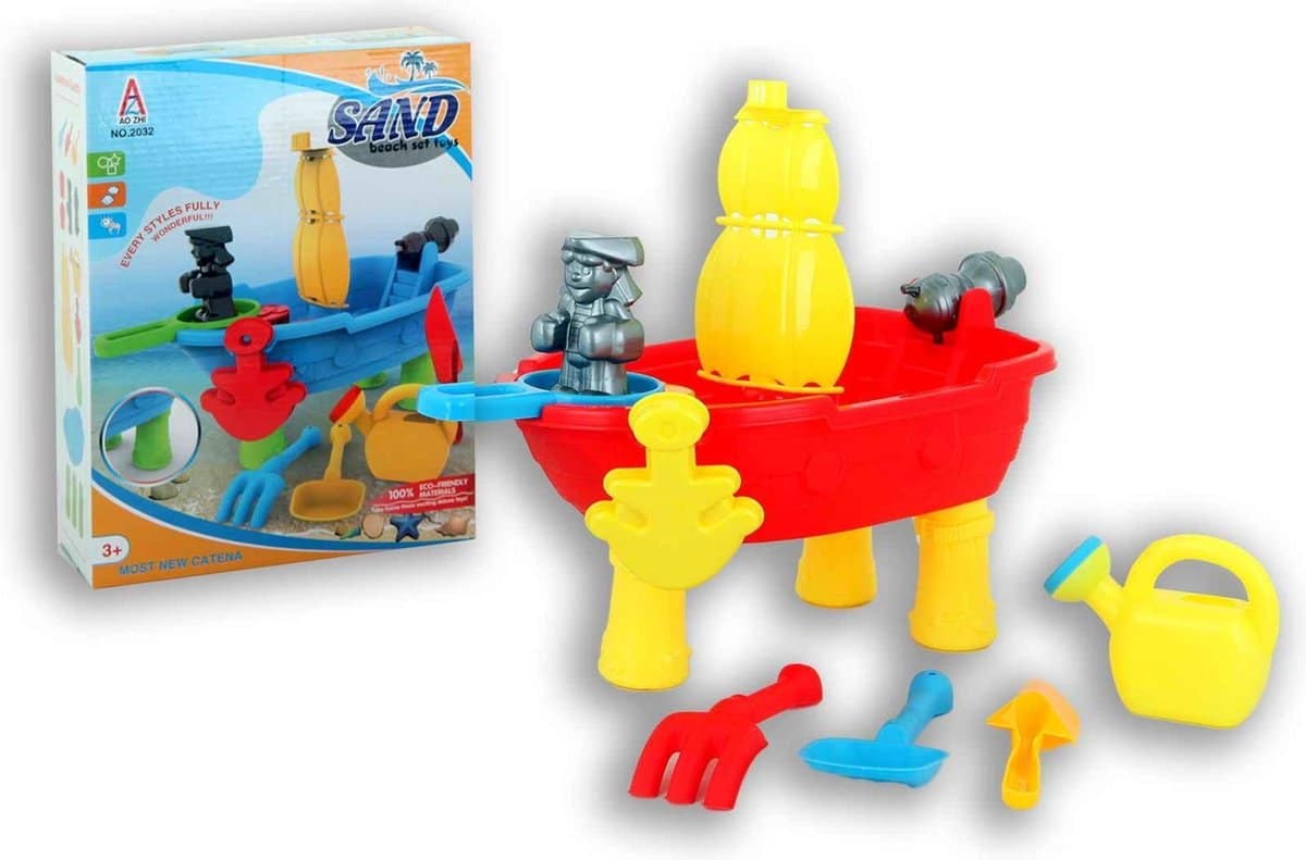 Jonotoys Sand Beach and Water Set 14 pezzi