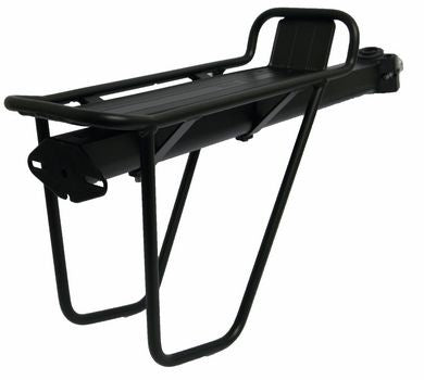 Carrier de equipaje ATB Confirmación de tubo de silla de montar Negro