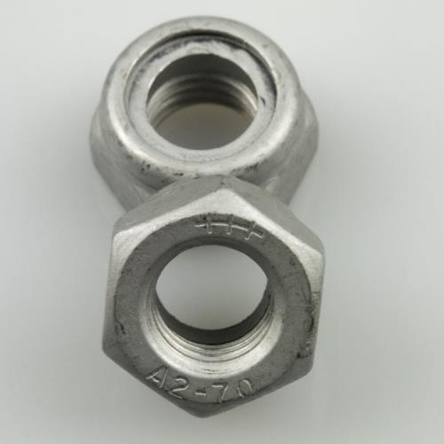 Contratuerca m10 d985 acero inoxidable a2 rvnexus | 100 piezas