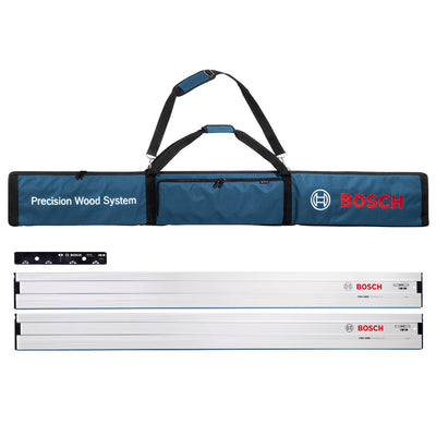 Bolsa fsn azul bosch + 2x riel guía fsn 1600 + pieza de acoplamiento de hoja fsn - 0615990ee8