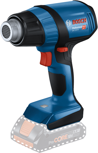 Bosch blauw bosch professional ghg 18v-50 accu heteluchtpistool 18v basic body in l-boxx - 06012a6501