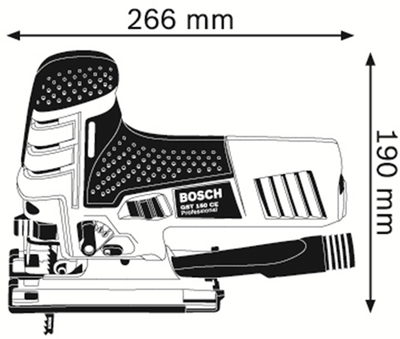 Seghetto alternativo Bosch blu gst 150 ce | 780w - 0601512000