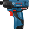 Avvitatore a percussione a batteria professionale Bosch blu gdr 12v-110 solo | senza batterie e caricabatterie - 06019e0002