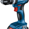 Avvitatore a batteria e trapano a percussione Bosch blu GSB 18V-45 | 2 batterie da 2,0 Ah + caricabatterie | in l-boxx - 06019k3303
