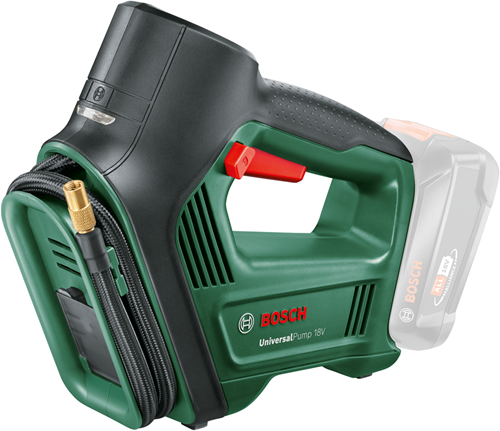 Bomba universal bosch verde 18v | bomba de aire de batería | excluido batería y cargador - 0603947100