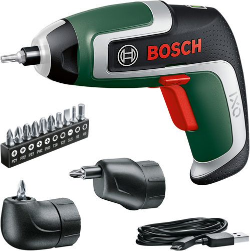 Bosch groen bosch ixo 7 set accu schroefmachine - incl. 3.6 v accu en lader - met koffer