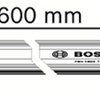 Accessori Bosch guide guida righello fsn 1600 bosch 1600 mm - 1600z0000f