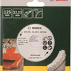 Bosch accessoires diamantdoorslijpschijf turbo, 125 mm ø - 2607019481