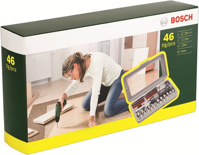 Accesorios Bosch Juego de destornilladores de 46 piezas - 2607019504