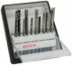 Accessori Bosch Set di lame per seghetto alternativo Robust Line da 10 pezzi attacco a T in legno e metallo 1° - 2607010542