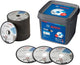 Accessori Bosch 100x Disco da taglio standard in metallo 125x1x22,23 in secchio - 061599765g
