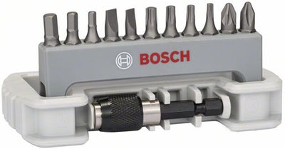 Juego de puntas de destornillador Bosch de 11 piezas con soporte para puntas
