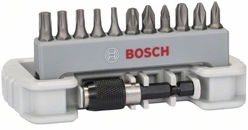 Accessori Bosch Set di punte per cacciavite da 11 pezzi incluso portapunte - 2608522129