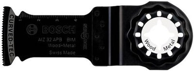 Bosch - lama per sega ad immersione bim aiz 28 eb legno metallo 50 x 28 mm
