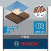 Accesorios bosch 3 neumáticos 65x410 x440, ideal para madera+pintura, k180 - 2608606021