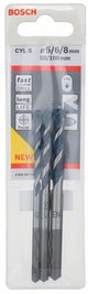 Accessori Bosch Set di punte per calcestruzzo da 3 pezzi cyl-5 5; 6; 8 mm 3 pezzi - 2608588164