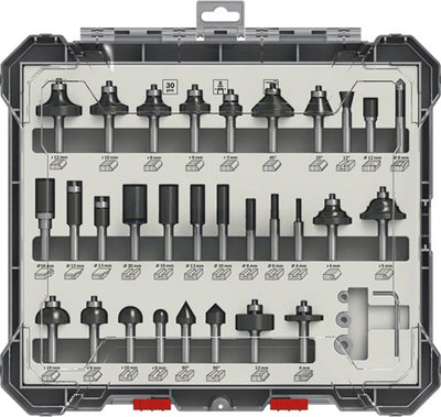 Bosch Forsesset mixta de 30 piezas, 8 mm