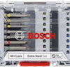 Bosch accessoires 44-delige set met schroevendraaier (displayvariant) - 2607017733