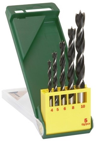 Juego de taladro de madera de 5 partes de Bosch