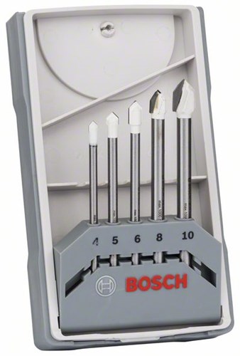 Bosch accessoires 5-delige tegelborenset cyl-9 ceramic 4,0; 5,0; 6,0; 8,0; 10,0 mm 5st - 2608587169