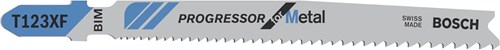 Bosch accessoires 5x progressor voor metaal decoupeerzaagblad t123x - 2608638473