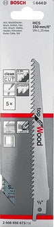 Bosch accessoires bosch reciprozaagblad - hout - 152 mm