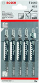 Lama per seghetto alternativo Bosch t144d (5pz)